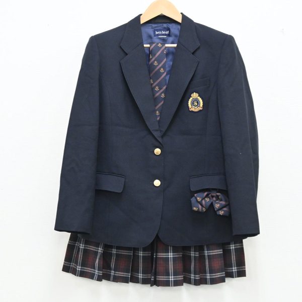 The world's leading online shop for 【中古】神奈川県 神奈川県立城郷高等学校 女子制服  7点（ブレザー・スカート）sf002880 Hot on Sale